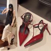 Fashion Buckle Strap Women Pumps Sexy Pointed Toe Thin High Heels Slingbacks Sandals Fashion Wedding Party Mule Shoes Fashion Buckle Strap Women Pumps Sexy Pointed Toe Thin High Heels Slingbacks Sandals Fashion Wedding Party Mule Shoes