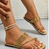 Soft Flat Sandals Shoes Comfortable Sandals Women Flip Summer Women Platform Sandals Bohemian Style Women'S Beach Slippers