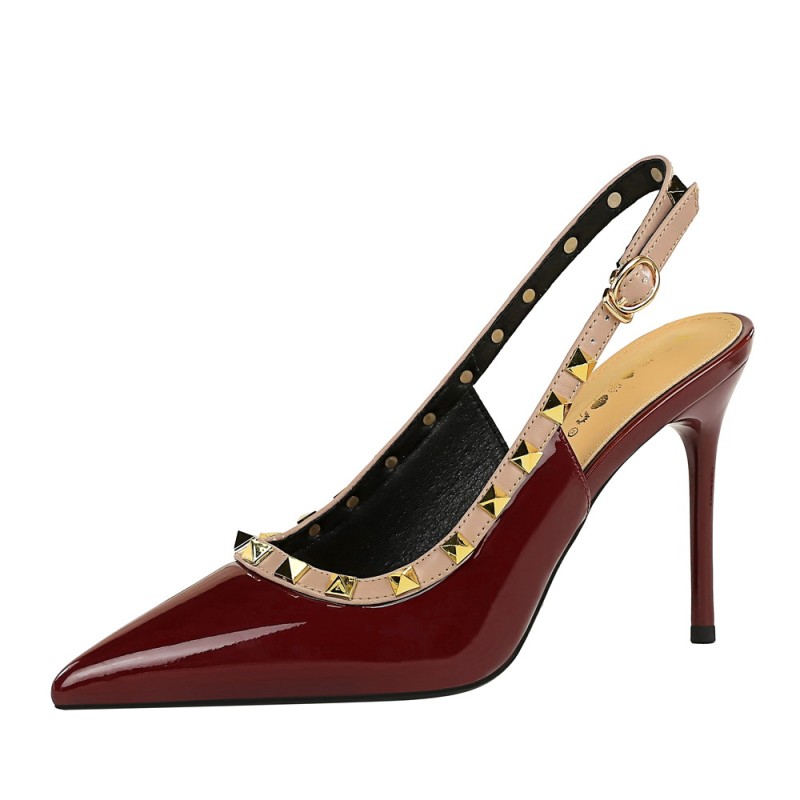 BIGTREE River Mixed Colors Office Lady High Heels Pointed toe Stiletto Elegance Women's Pumps Slingbacks 9.5cm Apricot Black BIGTREE River Mixed Colors Office Lady High Heels Pointed toe Stiletto Elegance Women's Pumps Slingbacks 9.5cm Apricot Black