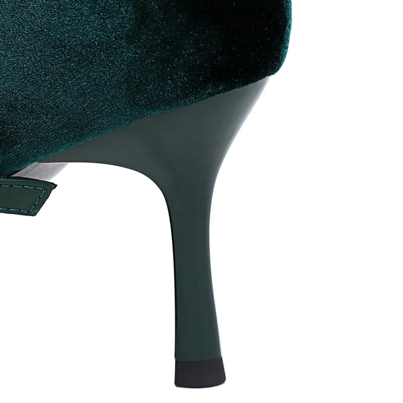 BIGTREE Shoes New Buckle Design Women Pumps Pointed Shoes High Heels Suede Stilettos Heels 7cm 10cm Ladies Shoes Large Size 43 BIGTREE Shoes New Buckle Design Women Pumps Pointed Shoes High Heels Suede Stilettos Heels 7cm 10cm Ladies Shoes Large Size 43